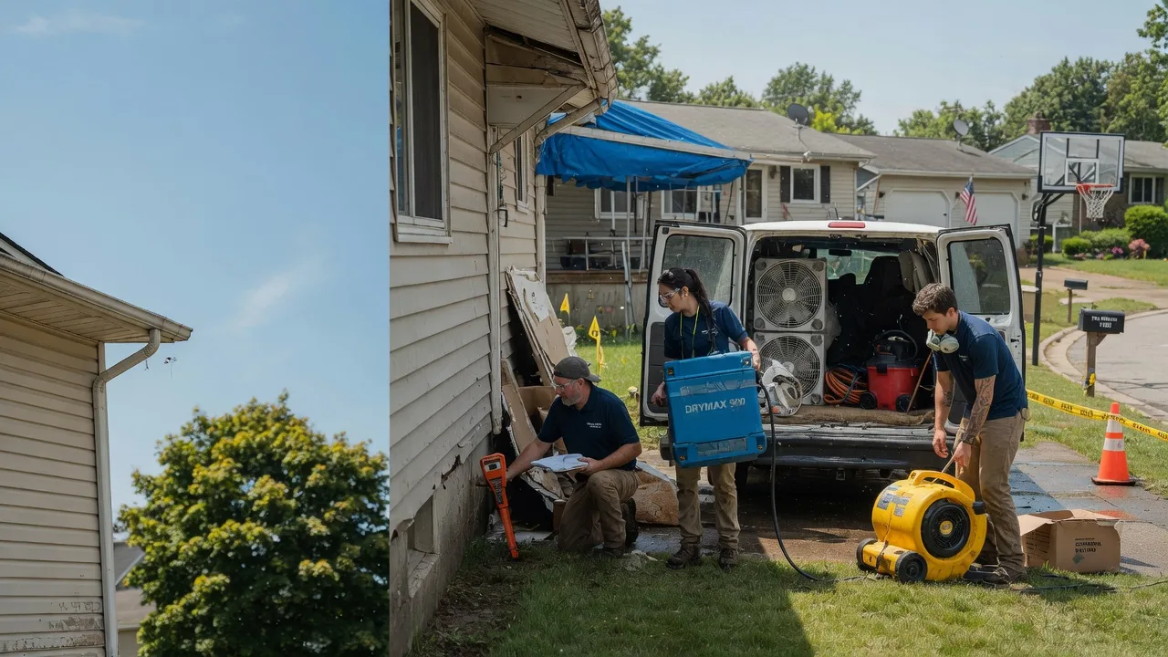 Ceiling Leak Cleanup in Tioga, PA near me