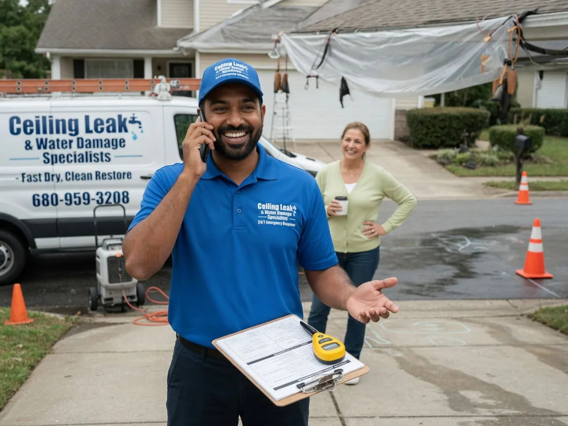 Ceiling Leak Cleanup Tioga, PA FAQs